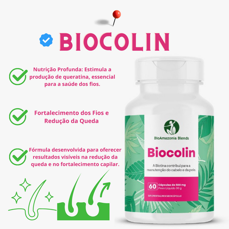 BIOCOLIN BioAmazonia Blends Revolução Capilar