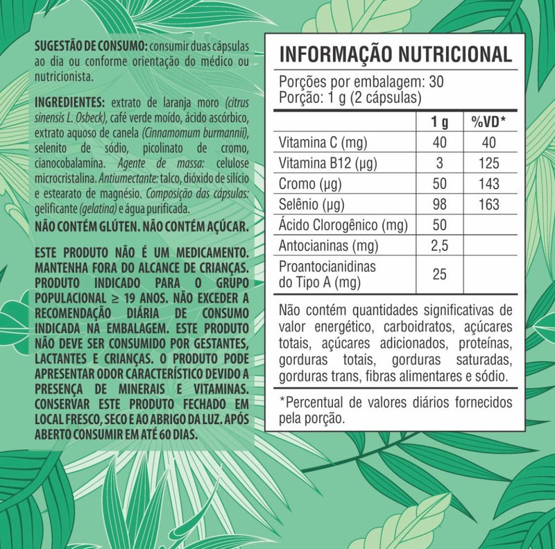 MOROMAG Bioamazonia Blends Derreta A Gordura