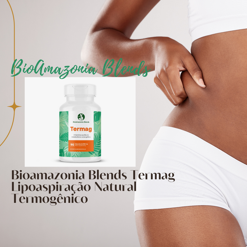 TERMAG Bioamazonia Blends Lipoaspiração Natural Termogênico