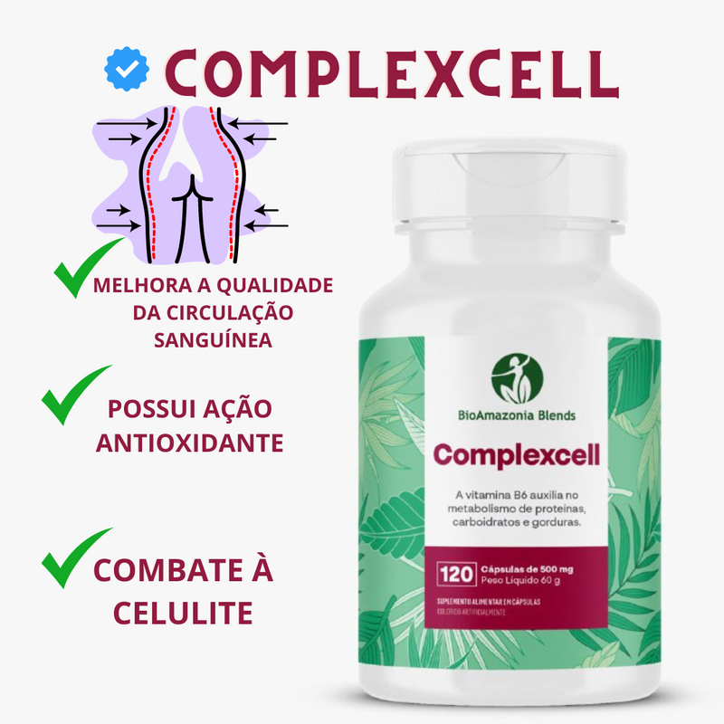 COMPLEXCELL Bioamazonia Blends  a Revolução contra a Celulite